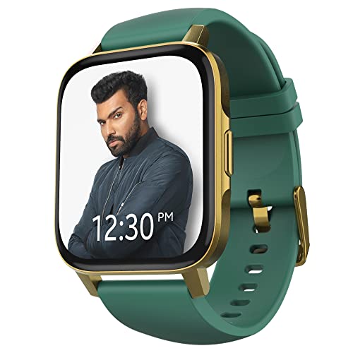 TAGG Verve NEO Smartwatch || 1.69'' Large Display with 10 Days Battery Life || Real SPO2, and Real-Time Heart Rate Tracking, IPX68 Waterproof|| Green, Standard