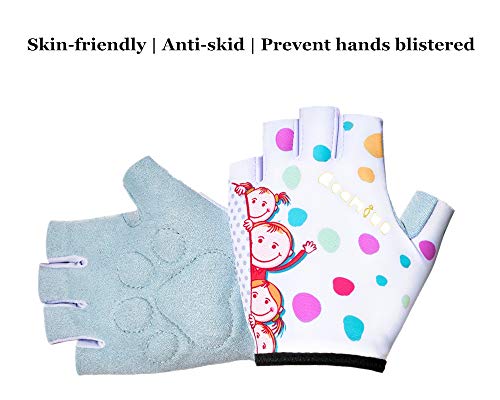 Boys and Girls Bike Gloves for Balance and Pedal Bicycles for Kids Age