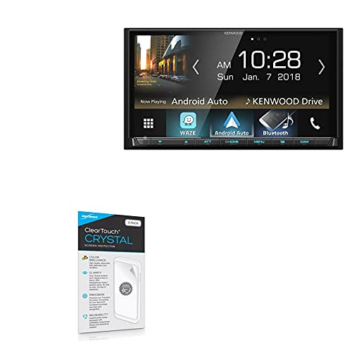Protection écran Kenwood DMX7704S film HD anti-rayures BoxWave Crystal
