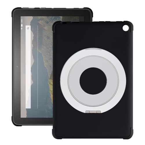 Funda con soporte de mango para Fire HD 8 2024 que estabiliza tu tableta en cualquier mesa