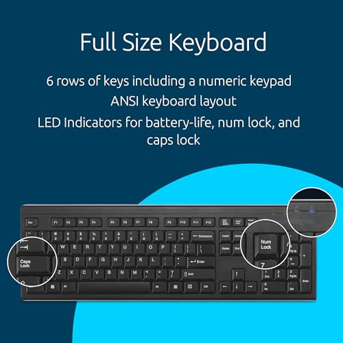 Kensington KB150 Eq Wireless Keyboard - 4