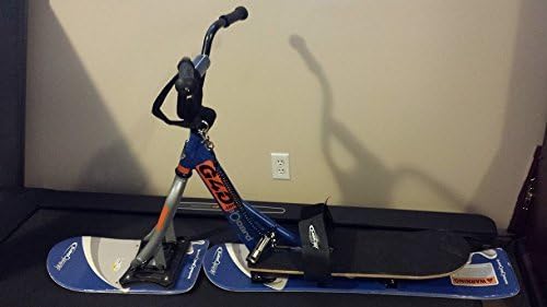 Metal Edges Junior Snow Scooter - Ski Area Compatible