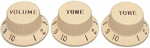 Fender Aged Strat Vol Tone Knobs Set PotiknA pfe fA r Strat