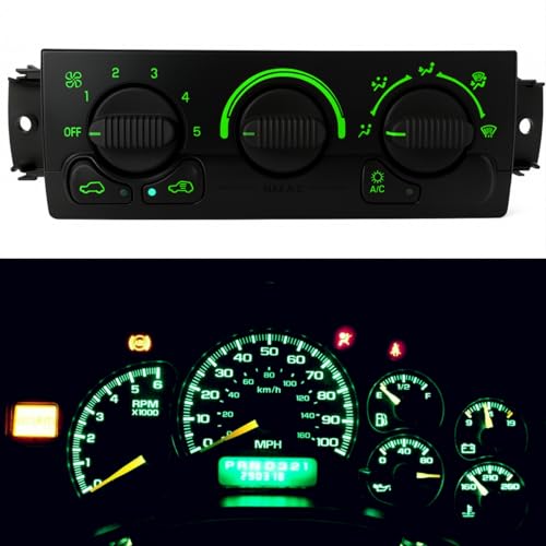 Kit de luces LED para tablero y control clima Silverado 99-02 miniatura 1