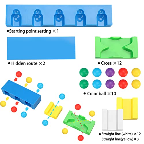 Finding Routes Board Game Brain Teaser Puzzles Games Logic Educational Toys For Kids, Teens & Adults Indoor Recess Game Family Games Travel-Friendly Gifts Stem Toy #TOP3