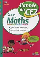 L'année du CE2 - Cahier de Maths 2047314895 Book Cover