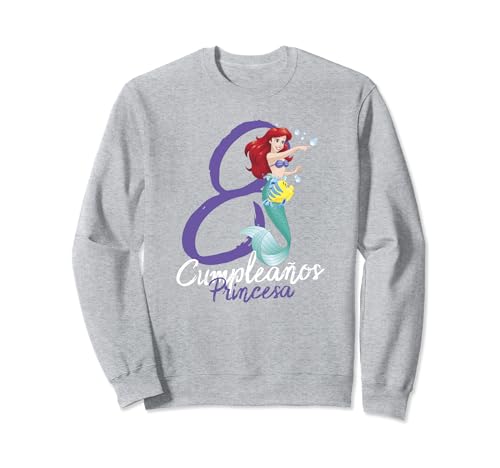Sweat Ariel Disney 8 ans pour anniversaire fille et vetement La Petite Sirene