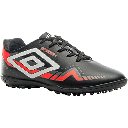 Chuteira Society Umbro Prisma + Preto/branco/coral U01fb00143-120-42