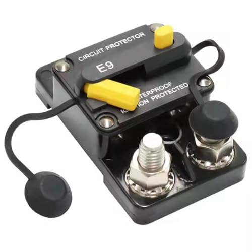 Disyuntor Manual Universal de 12V a 48V con botón de reinicio para evitar fallos eléctricos