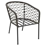 OUTLIV. Mali Gartenstuhl Aluminium Rope Anthrazit