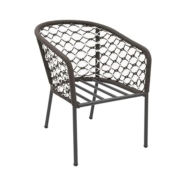 OUTLIV. Mali Gartenstuhl Aluminium Rope Anthrazit