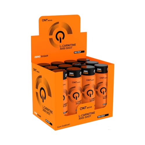 L-Carnitine 3000mg, 80 ml, Lot de 12
