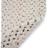 Capel Rugs Vivid 24 x 36 Oval Braided Area Rug - Eggshell