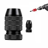 2 Stück Bohranschlag Tiefenanschlag 2-11mm, Aluminium Verstellbarer Bohrstopp...