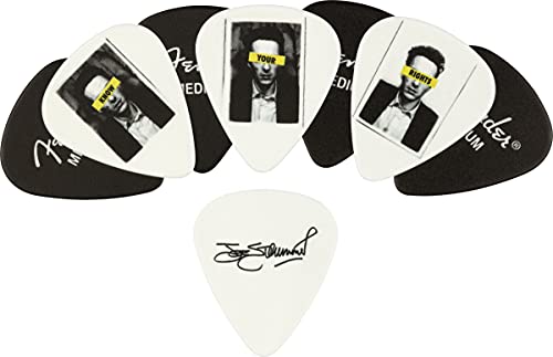 Fender® »JOE STRUMMER PICK TIN – MEDIUM – 8 PACK« Médiators en celluloïd – Forme 351 – Medium – Pack de 8 – Couleur: JS… - Les Beatles, Paul McCartney, John Lennon, RIngo Starr, George Harrison Fender® »JOE STRUMMER PICK TIN - MEDIUM - 8 PACK« Médiators en celluloïd - Forme 351 - Medium - Pack de 8 - Couleur: JS… – Image 3