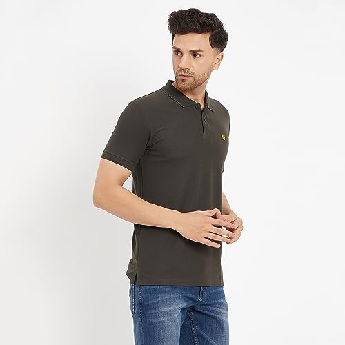 Image of Duke Stardust Men Half Sleeve Cotton T-Shirt (SD51 Military M)