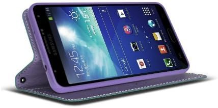 [Note 3] Cellto Samsung Galaxy Note 3 Case Premium Wallet Case with Screen Protector [Slim Ultra Fit] [Cool Mint] Diary Cover /w ID Pocket Top Quality for Galaxy Note 3 Note3 N9000 + 1 Premium Cellto HD Clear Screen Protector