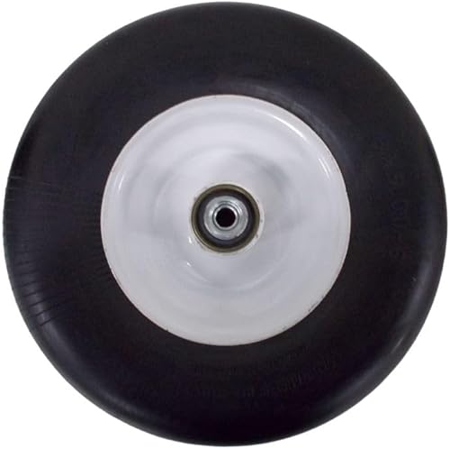 Miniatura 5 de Paquete de 2 unidades de 13 x 5 x 6 pulgadas sin parte delantera plana a prueba de pinchazos se adapta a las cortadoras Toro que coinciden con los