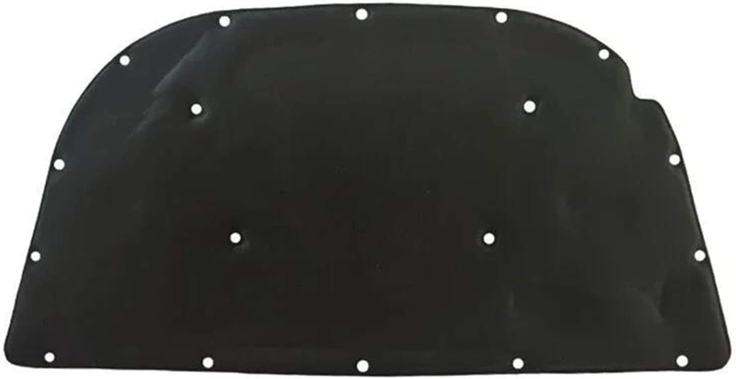 Automobile Insulation for A6 C6 4F A6L 2006-2011 Front Engine Hood Sound Pad Heat Mat Insulation Cotton Fireproof Soundproof(Style A)