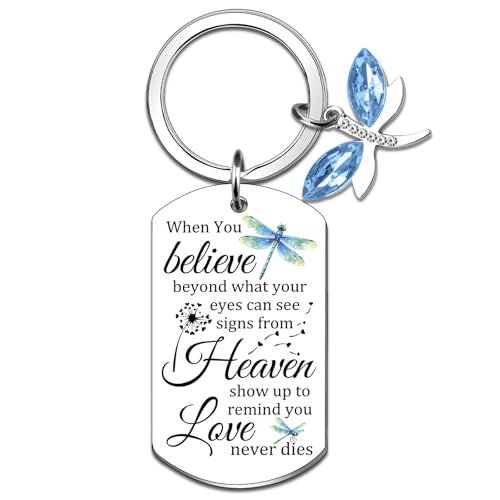 JOHKLJ Inspirational Dragonfly Gifts For Women Friend Cute Dragonfly Jewelry