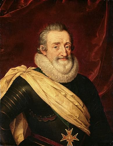 Toile Henri IV grand format pour habiller un mur vide avec élégance