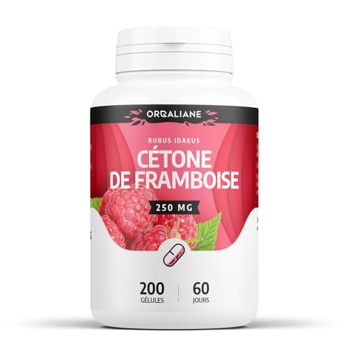 Cétone de Framboise - 250 mg - 200 gélules - Orgaliane