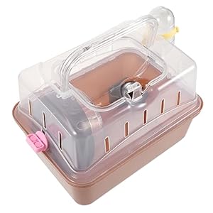 Guinea Pig Box Hamster cage Guinea Pig Plastic Travel pet cage Handle Hamster Carry case Hamster Cages