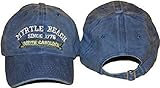 South Carolina SC Myrtle Beach Blue Jeans Denim Washed Style Embroidered Hat Cap