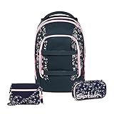 Satch Pack Schulrucksack Set 3tlg. Beauty & The School Edition (Bloomy Breeze)