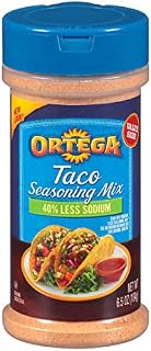 Ortega Seasoning Mix, 40% Less Sodium Taco, 6.5 Ounce