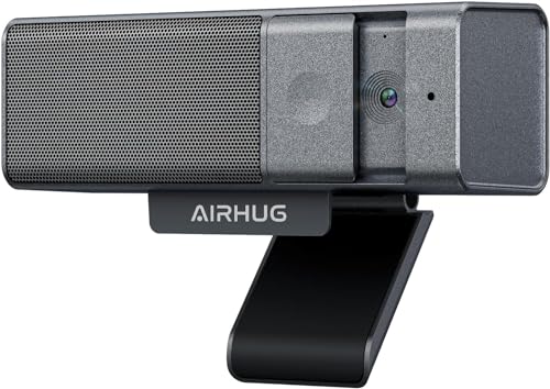 AIRHUG WEBカメラ1台3役 マイク内蔵 1080P 207万画素 盗撮防止 プライバシーシャッター付き マイク内蔵 USB プラグアンドプレイ プライバシーを守る クリップ/スタンド式 取り付け簡単 USB/パソコン/PC/カメラ 在宅勤務/WEB会議/ビデオ通話/ネット授業