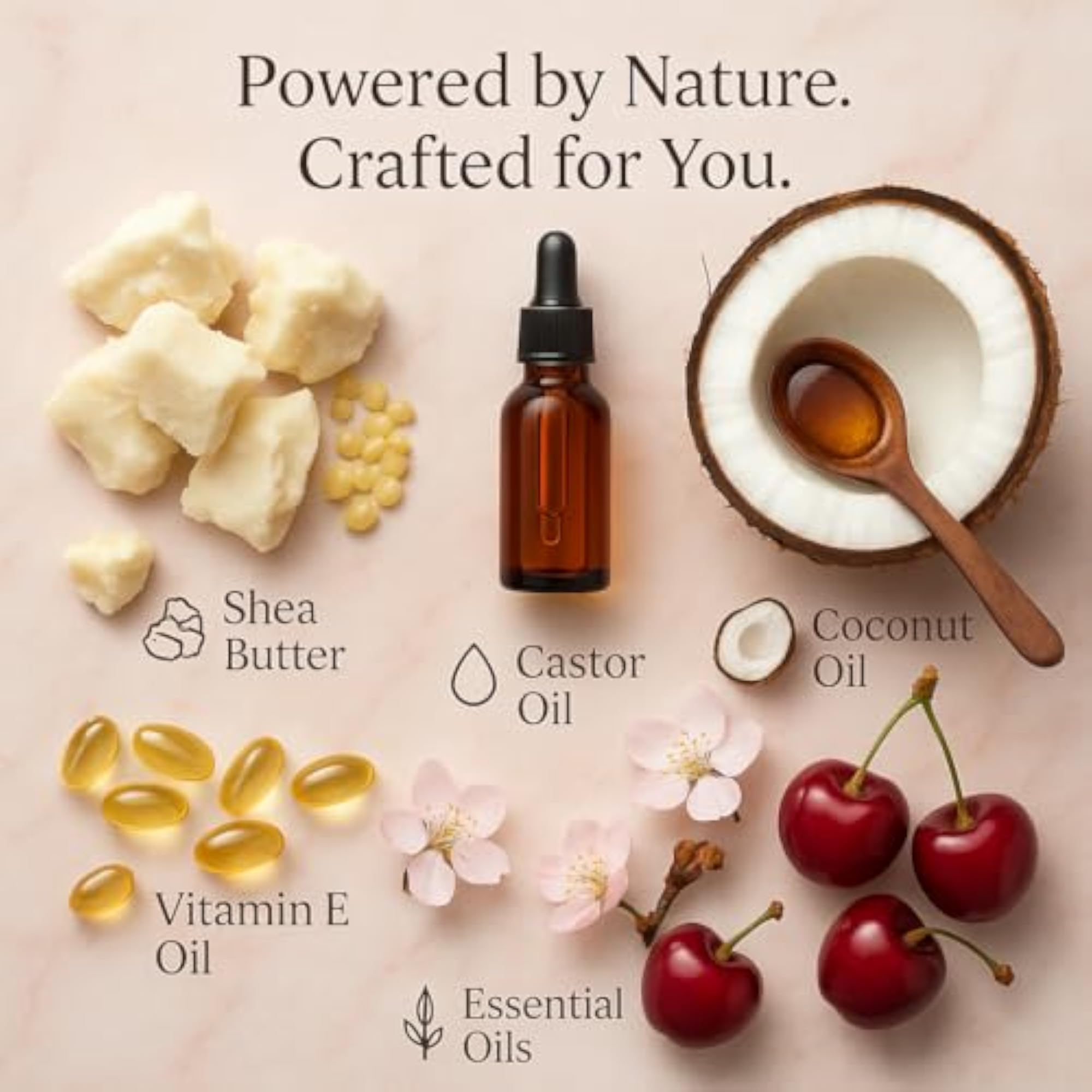 Unisex Cherry Solid Perfume, Travel-Friendly
