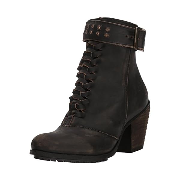 Ellie Shoes Women's 253Rebecca Lace Heel Boot » Steampunk 