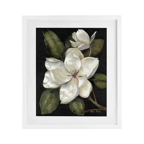 'Blooming Magnolia Buds'| Framed Print Under Glass