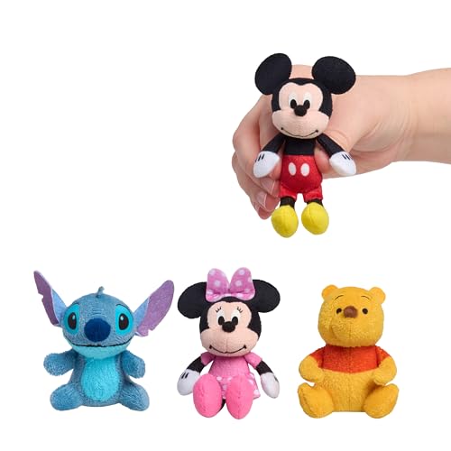 Just Play 19359 Disney Littlest Friends Plush 4-Pack, 3-Inch Stuffed Animals, Kids Toys thumb #1