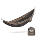 ENO - Eagles Nest Outfitters SingleNest Lightweight Camping Hammock, Khaki/Black