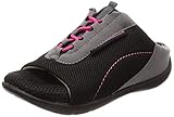[メイダイ] 健康 ダイエット サンダル オフィス レディース 勝野式 Dr. ドクターアーチスニーカー ブラック×ピンク L(24~25.5cm)