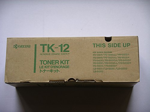 Cartouche toner TK-12 Kyocera 37027012 pour système d'impression FS 3600 longue autonomie