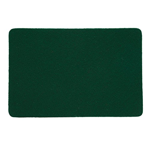 Benco Self-Adhesive Felt Sheet, Green, 12"x 24"