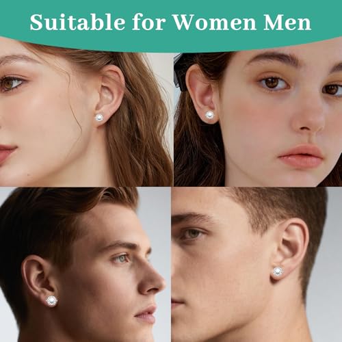 Safe Ear Piercing Kit,Disposable Ear Piercing Gun with Preloaded Ear Stud 3mm,Stainless Steel Cubic Zirconia Ear Piercing Gun Kit,at Home Self Ear Piercer Gun Kit Tool for Your Own Use, Easy and Safe by Hauojaus - Image 6