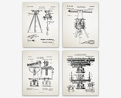 Affiche vintage astronomie Wallbuddy A3 ivoire pour décoration murale