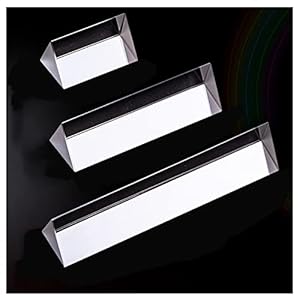 Zorhac ZoRHac 3 Stück Dreiecksprisma Glas