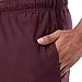 Fruit of the Loom Men's 1-Pack Extended Sizes Jersey Knit Sleep Pant (1 & 2 Packs), Dark Red, 3XL Tall