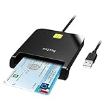 Recbot lettore smart card firma digitale, Lettore Smart Card Tessera Sanitaria, Lettore di Smart CRS/CNS Compatibile con Windows