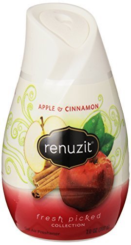 Dial 1717587 Renuzit Apples and Cinnamon Solid Adjustable Air Freshener, 7 oz Cone (pack van 12) van Dial