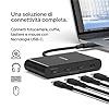 Belkin CONNECT Hub da USB-C™ a 4 porte USB-C, adattatore multiporta con 4 porte USB-C 3.1 Gen 2 e PD fino a 100 W con velocità dati di 10 Gbps, per MacBook, iPad, Chromebook, PC e altri dispositivi