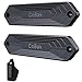 CoBak Gun Magnet Mount - Gun Mount with Silicone Coated, 45 Lbs, Tactical Firearm Accessory, Concealed Gun Holder for Handgun, Rifle, Shotgun, Pistol, Revolver, Truck, Car, Wall, Safe (2 Pack)