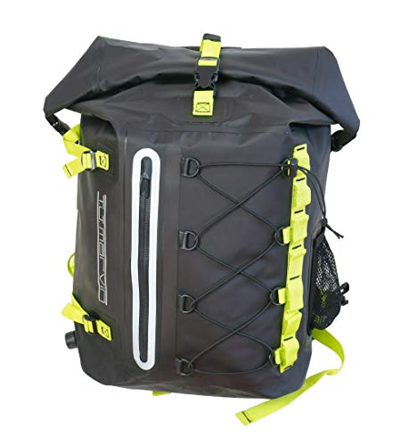 TJ MARVIN B16 Mochila, negro y amarillo neón, 30 litros