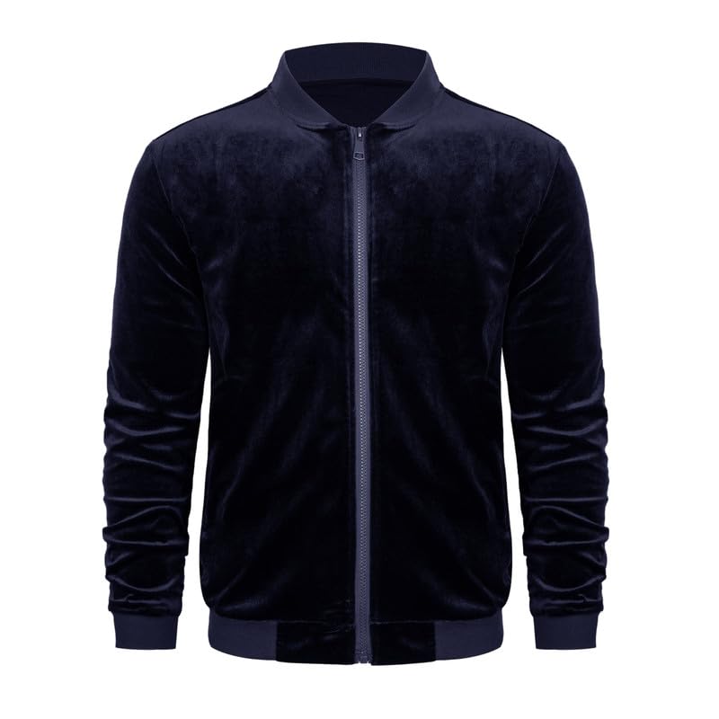 Veste de sport en velours pour homme vêtement de mi-saison premium