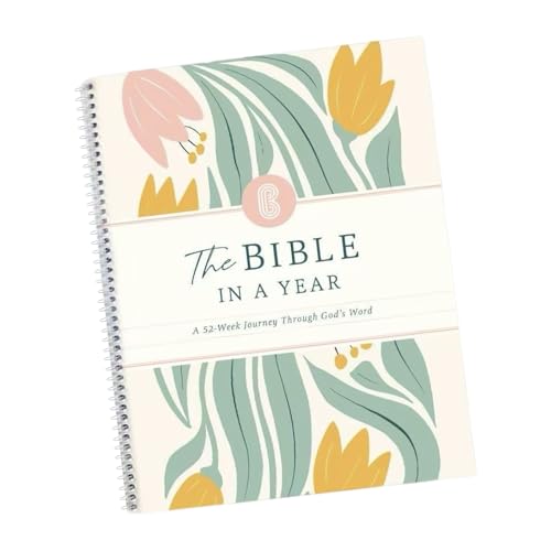 Guías de Estudios Bíblicos & Libros de trabajo | Un año de lectura bíblica | 52 semanas Libro de trabajo inspirador para la comunidad familiar Devocional Crecimiento espiritual Tiempo de oración